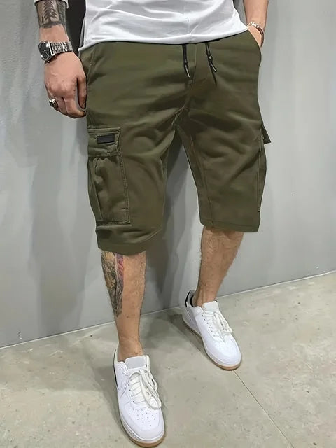 Niko - Schwarze Cargo-Shorts Urban