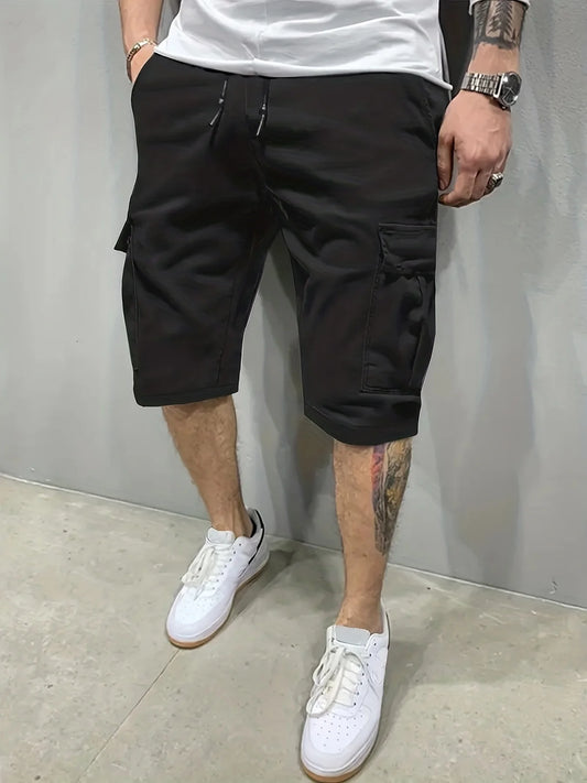 Niko - Schwarze Cargo-Shorts Urban