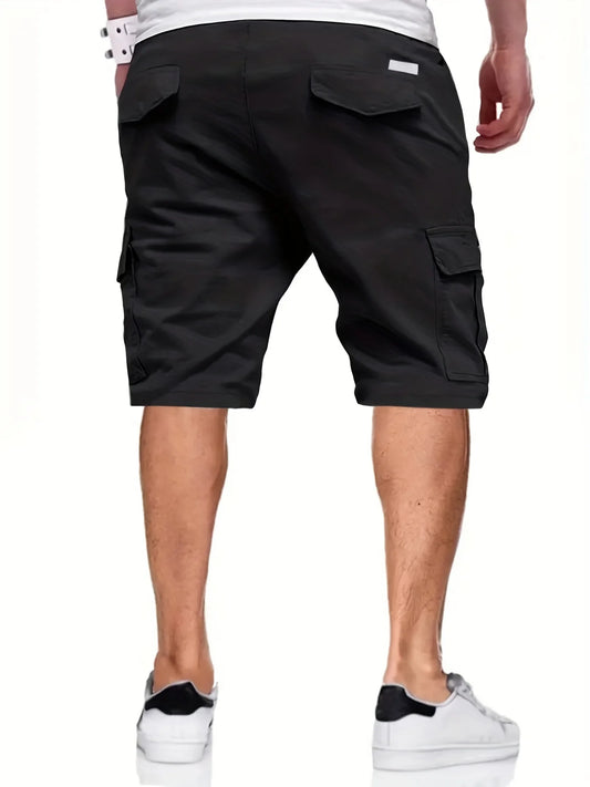 Niko - Schwarze Cargo-Shorts Urban