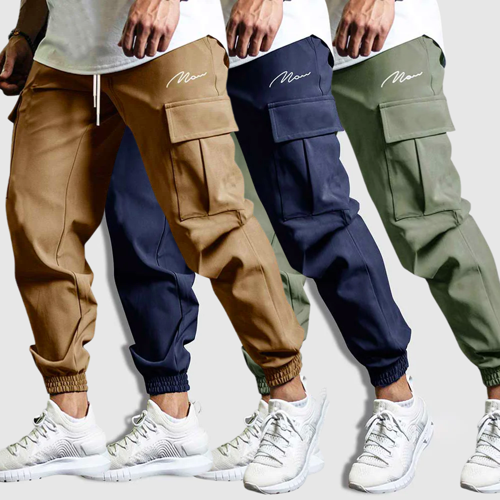 Idris - Khaki Cargo Pants