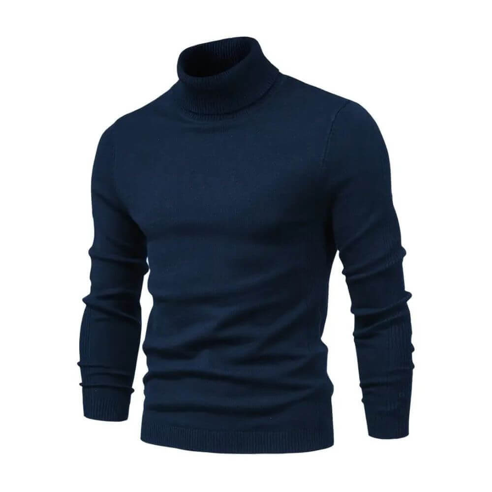 Beiger Rollkragenpullover Komfort - Arvid