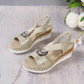 Clara - Beige Damen Espadrilles