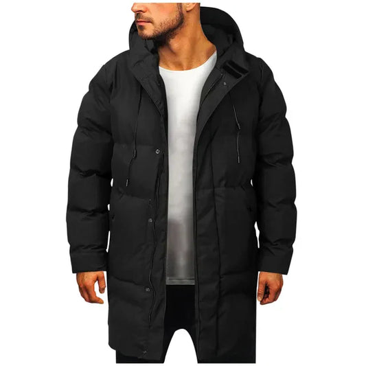 Grauer Langer Herren-Parka - Arne