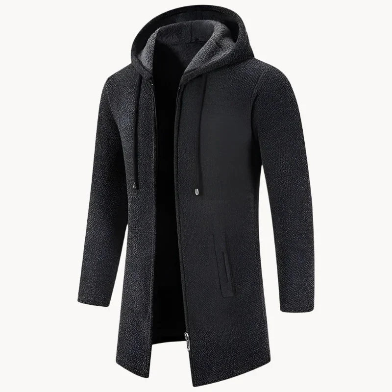 Hooded Jacket Dunkelgrau - Finn