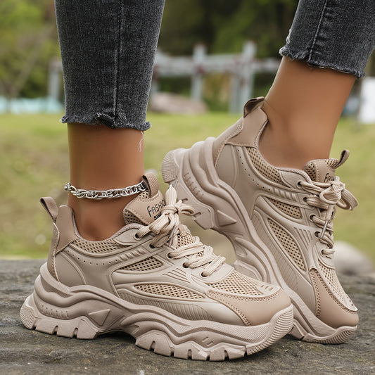 Weiße Chunky Sneaker - Ella