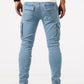 Hellblaue Cargo Jeans - Leon