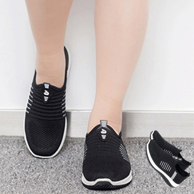 Luna – Rosafarbene Walking-Sneaker