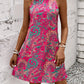 Pinkes Kleid mit Paisley-Muster - Lena