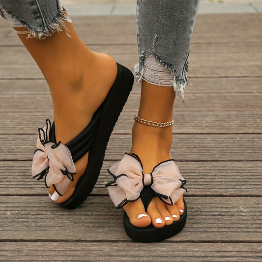 Schwarze Flip Flop - Bella