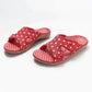 Lena Gelbe Polka-Dot Slipper