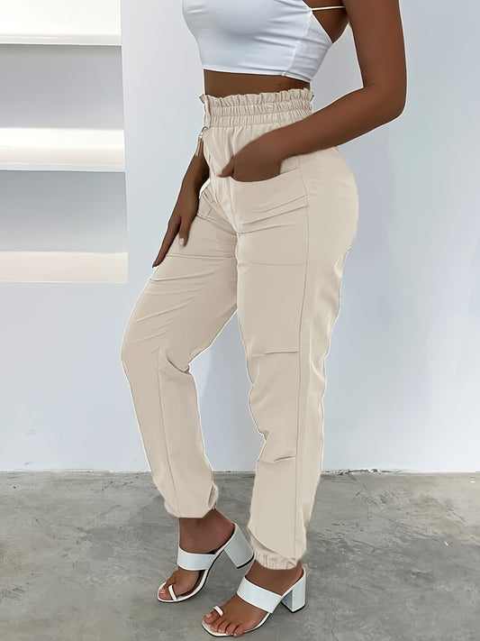 Beige Cargohose - Mila