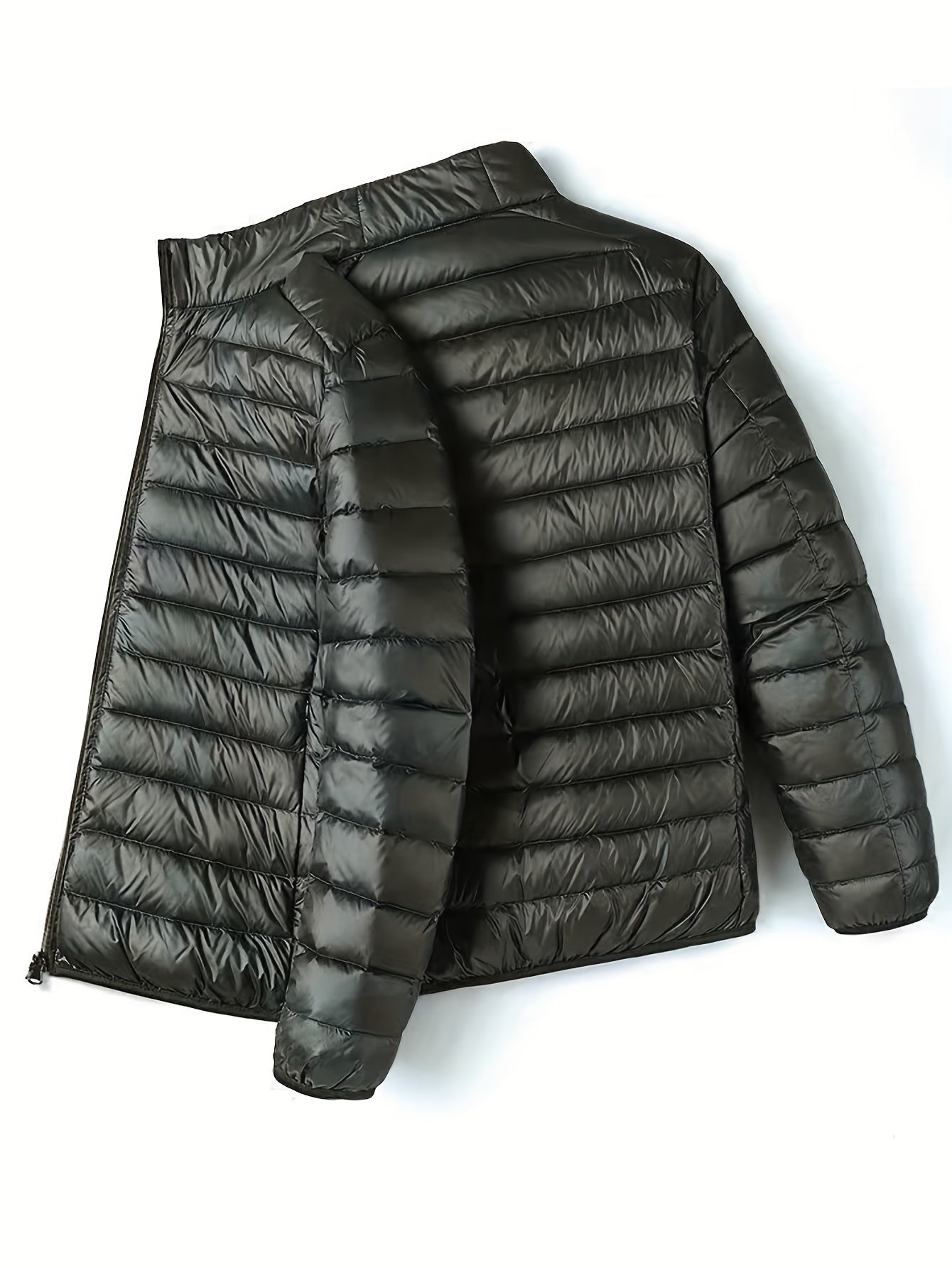 Schwarze Leichte Pufferjacke – Lukas