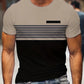 Sommer T-Shirt mit geometrischem Muster - Max