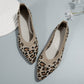 Schwarzer Leopard Slipper - Zoe