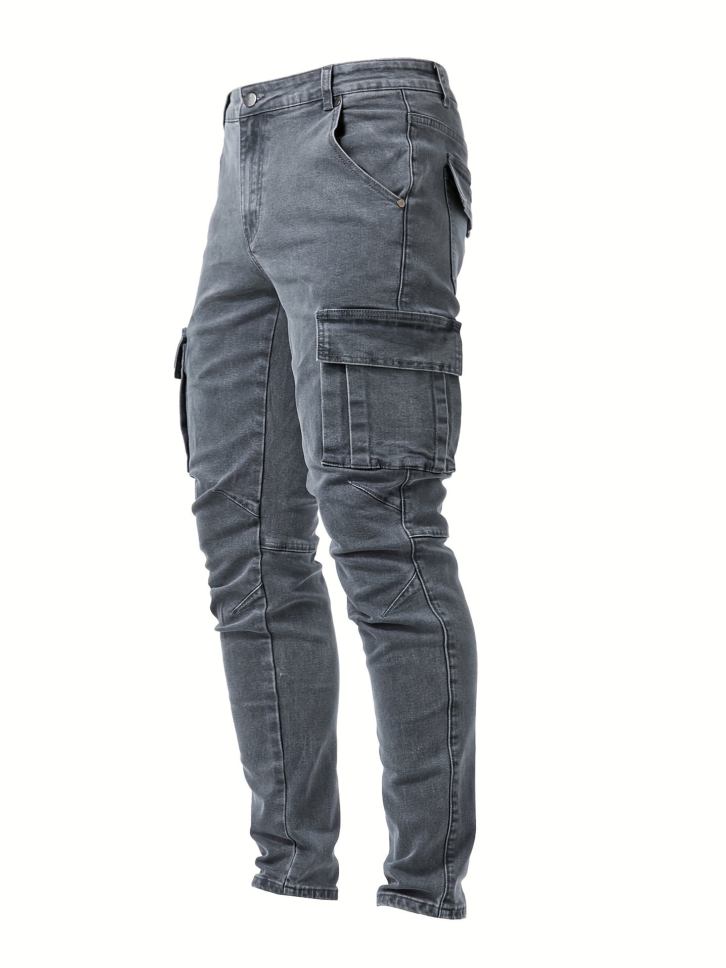 Graue Cargo Jeans - Max