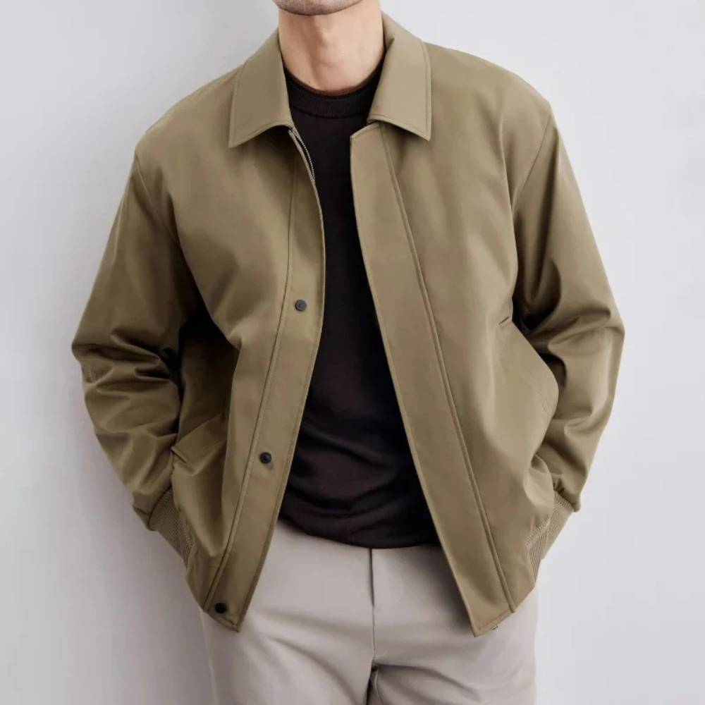 Harry relaxed fit overcoat