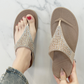 Rosa Glitzer Flip-Flops - Anna