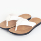 Schwarze Flip-Flops mit Schnalle - Leo