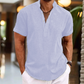 Navy Henley T-Shirt - Max