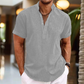 Navy Henley T-Shirt - Max