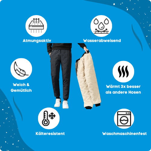 Graue Thermo-Hose - Nordic Fit