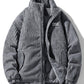 Winterjacke aus Cord Grau - Finn