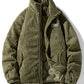 Winterjacke aus Cord Grau - Finn