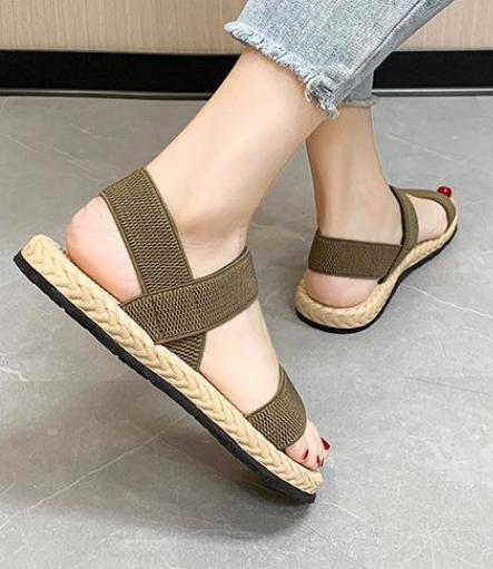 Lena – Schwarze Freizeit-Espadrilles