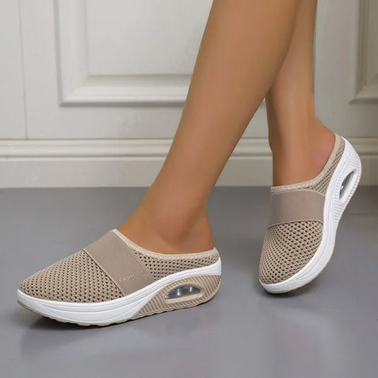 Beige Slipper - Lena