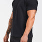 Schwarzes Basic-T-Shirt - Noah