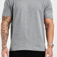 Schwarzes Basic-T-Shirt - Noah