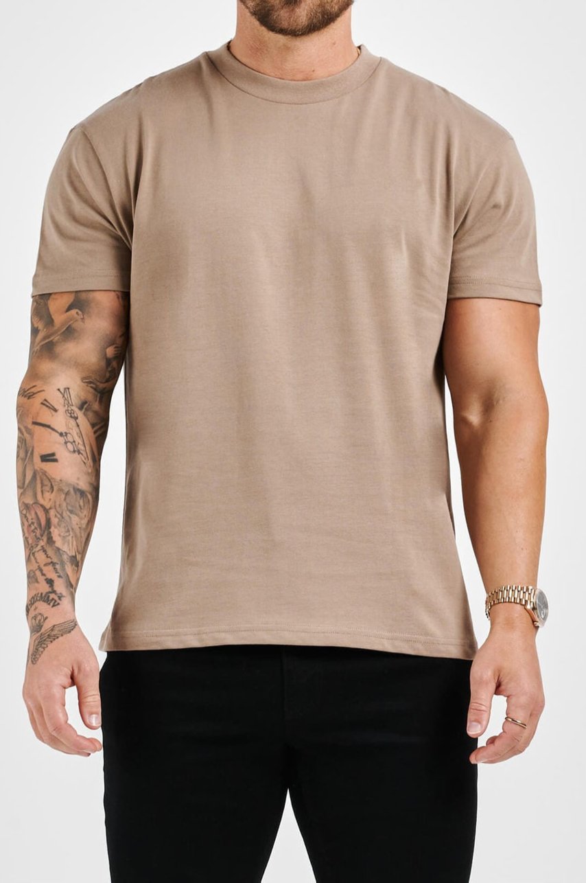 Schwarzes Basic-T-Shirt - Noah