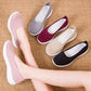 Cara - Sandfarbene Atmungsaktive Mesh-Slipper