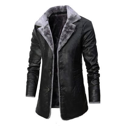 Eleganter Wintermantel Schwarz – Max