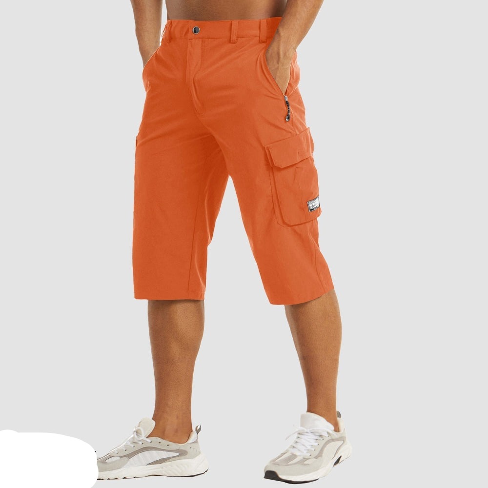 Schwarze Cargo-Shorts Taschen - Alex