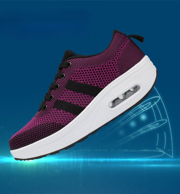 Atmungsaktive Fitness-Sneaker mit Air-Komfort