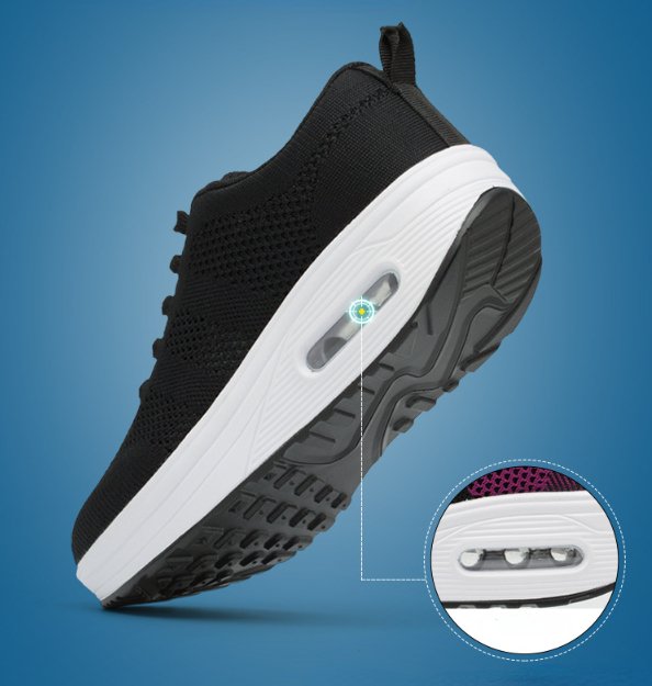 Atmungsaktive Fitness-Sneaker mit Air-Komfort