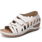 Elena - Braune Ortho-Komfort Sandalen