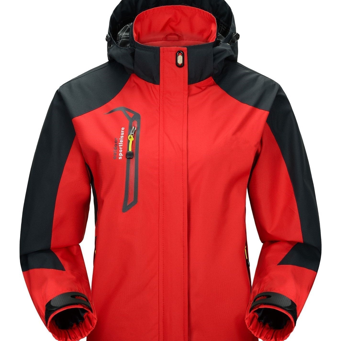 Lila Wasserdichte Wanderjacke - Alina