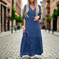 Luftiges Hellblaues Sommerkleid - Mia