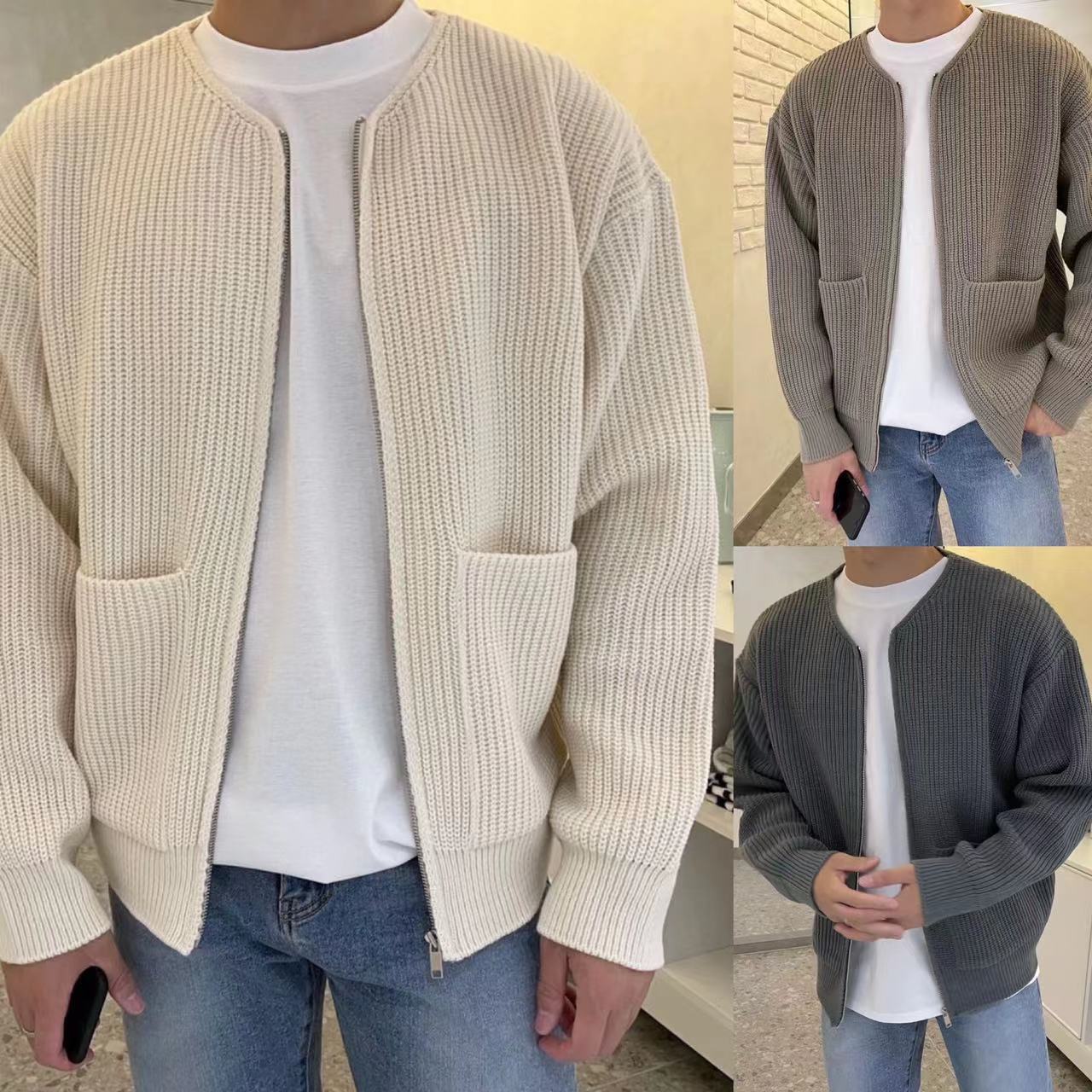 Larry Herren-Strickcardigan