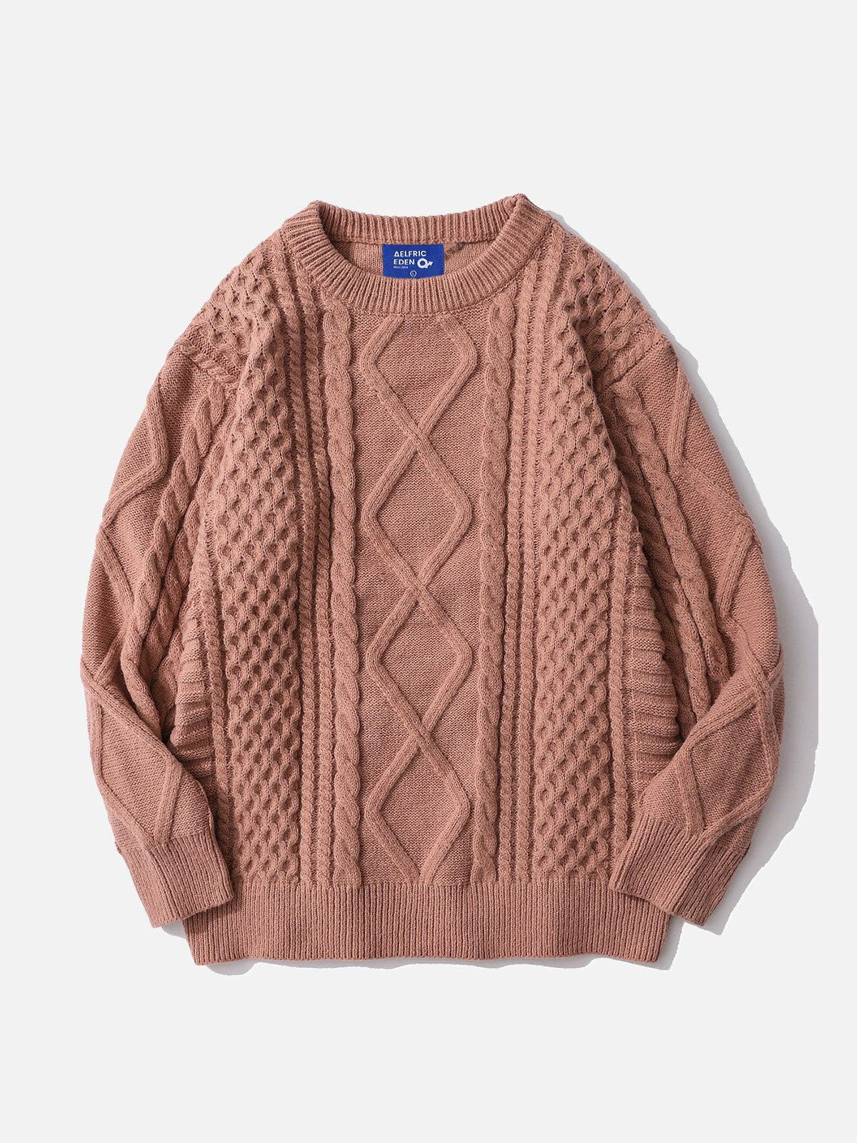 Mabel Elysian Eleganz Gewebter Pullover