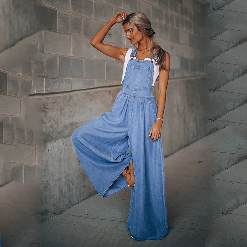 Lais's Denim-Jumpsuit