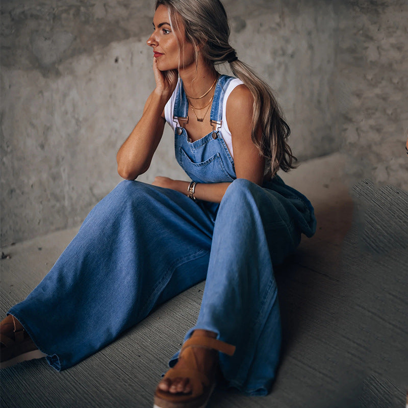 Lais's Denim-Jumpsuit