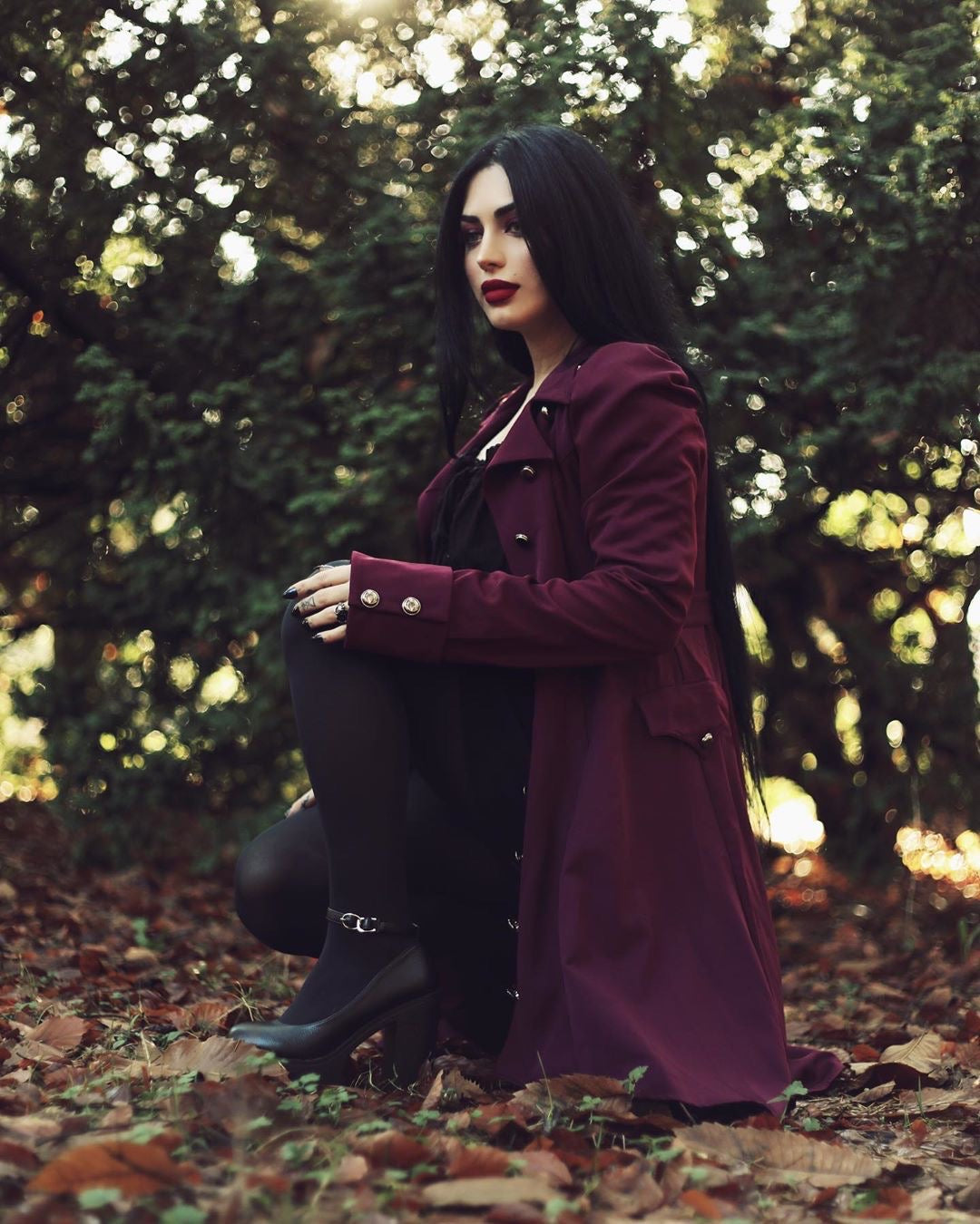 Sofia Vampir-Trenchcoat