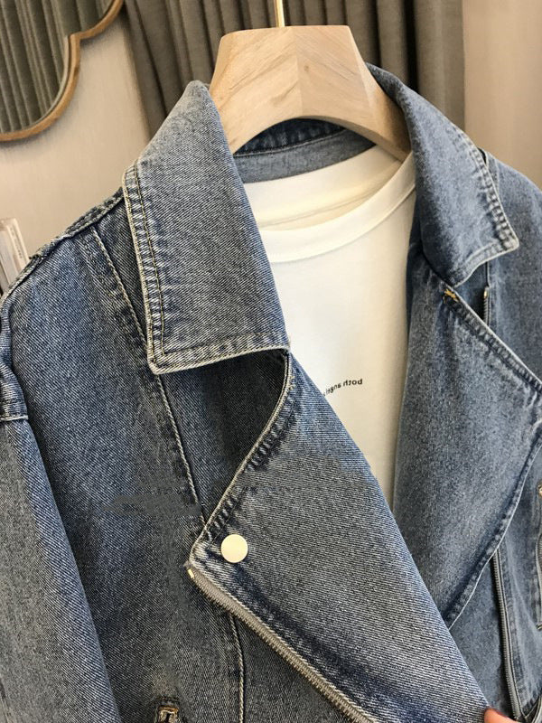 Candice's Die Klassische Fusion Jeansjacke