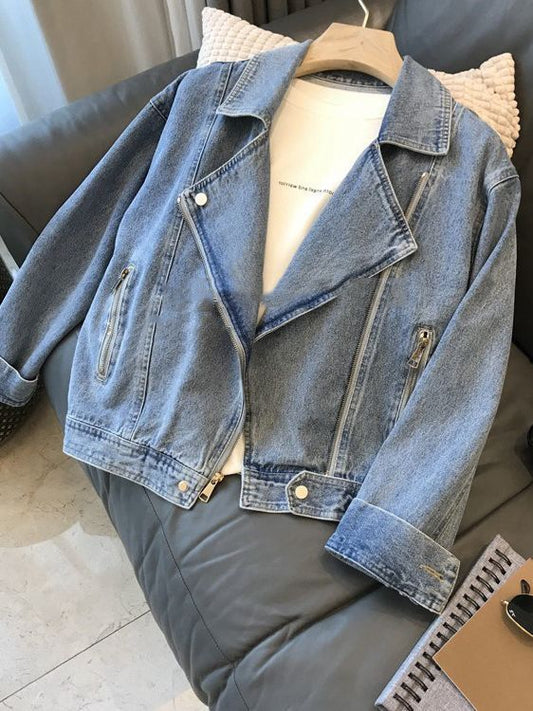 Candice's Die Klassische Fusion Jeansjacke