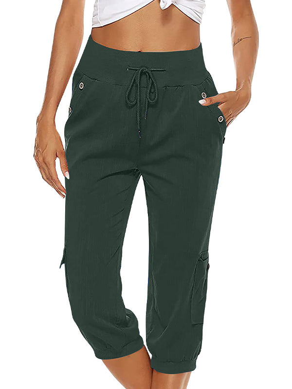 Emma's Drawstring Cargo Pants