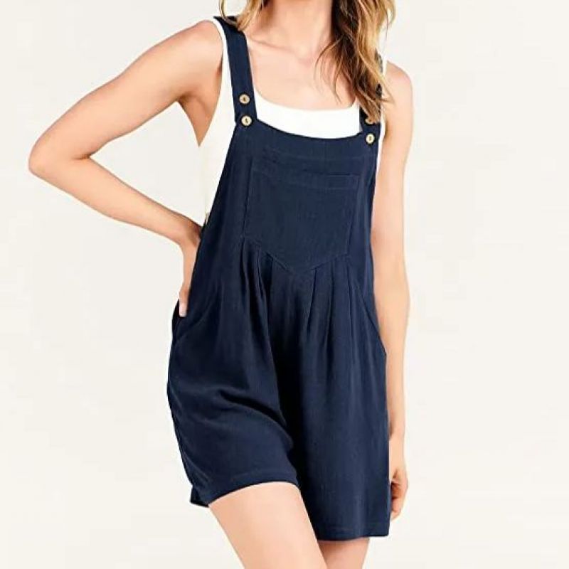 Eulalie Schicker Bib Romper Jumpsuit