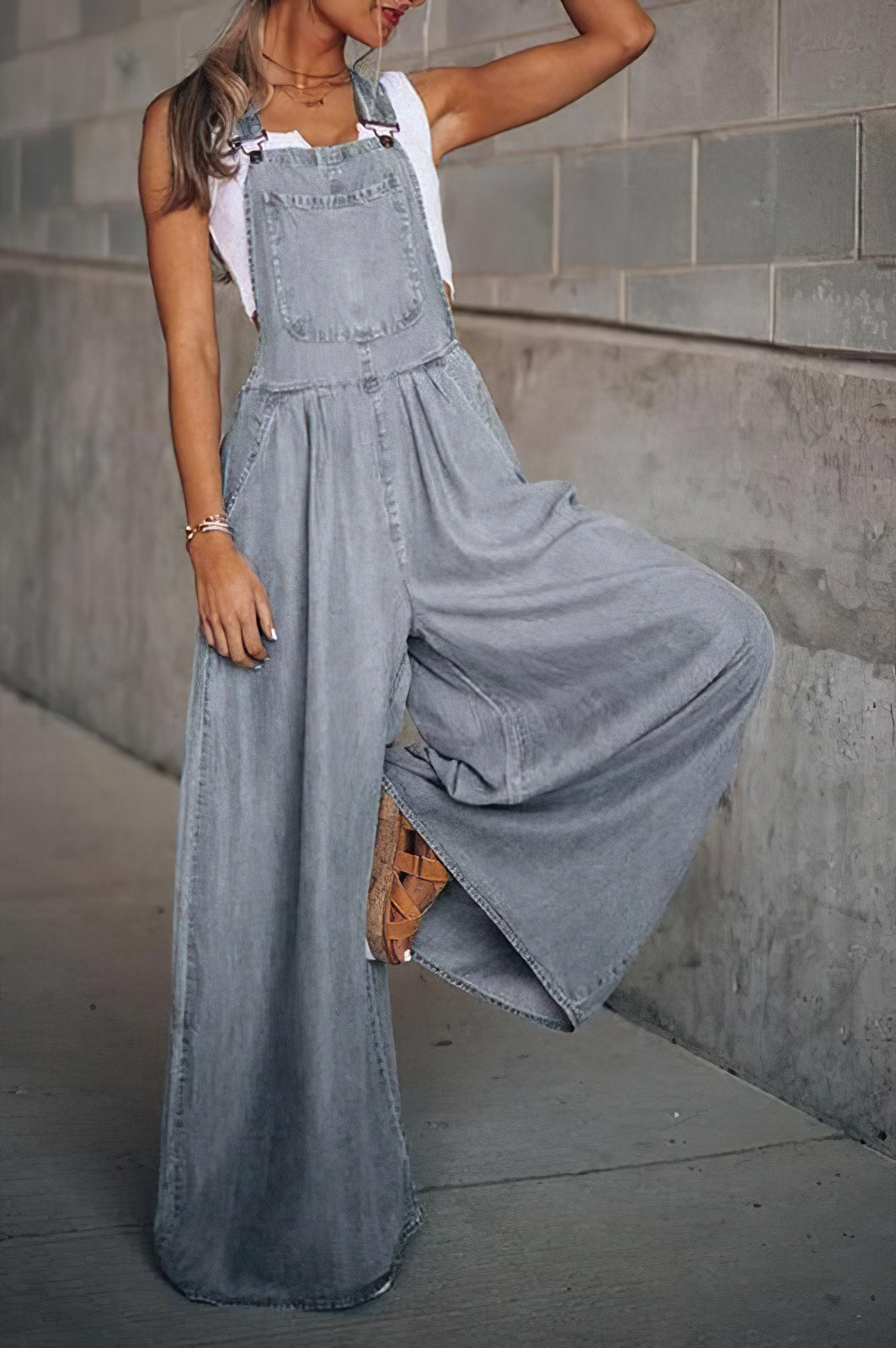 Lais's Denim-Jumpsuit